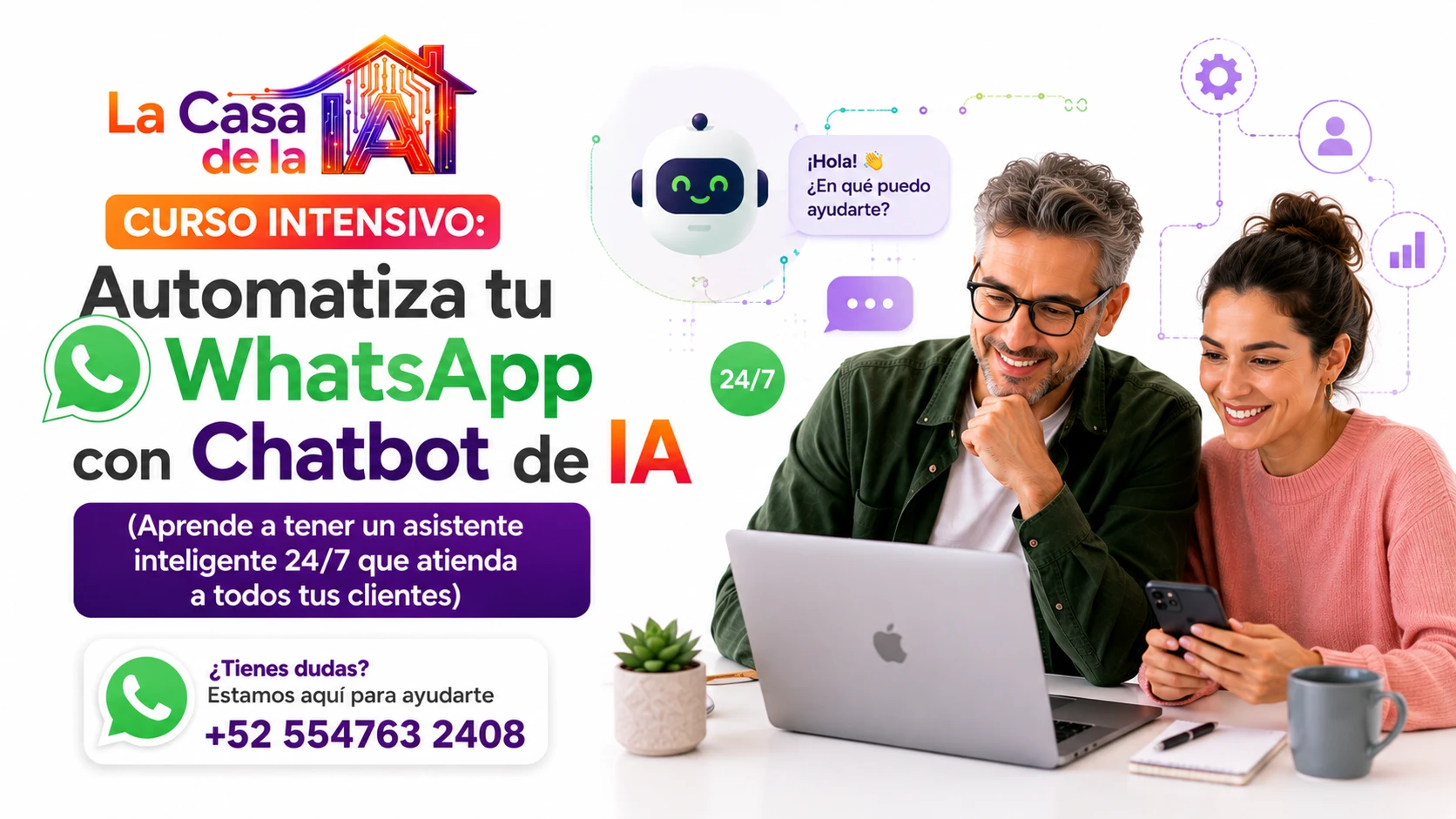 Automatiza tu WhatsApp con Chatbot IA